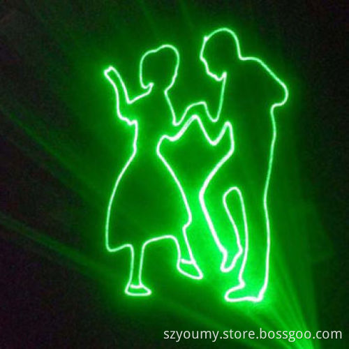 LED laser stage light, multiple graphic animal figure letter patterns change